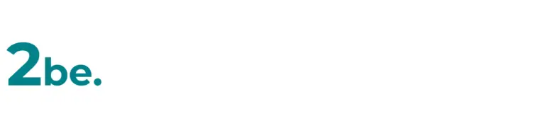 Parc Güell Barcelona logo with 2be. branding
